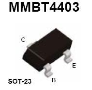 MMBT4403 (2T) PNP Transistor, -600 mA, -40 V, 3-Pin SOT-23 | Shopee